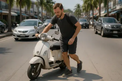 My bike has a flat tire